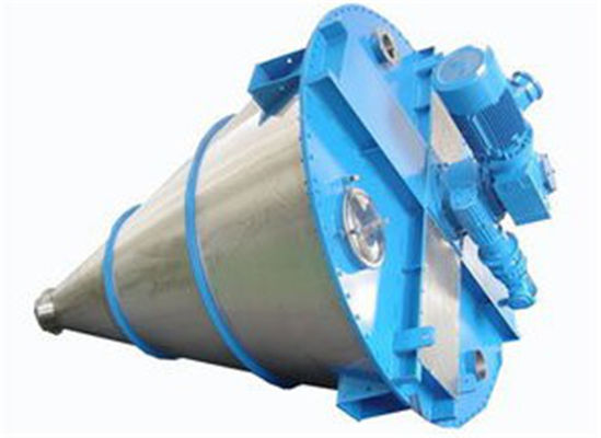 صناعة الأدوية DSH 6000L خلاط مخروط برغي مزدوج